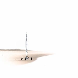 PHOTO BLANCHE CHAR A VOILE OCEAN FERRET