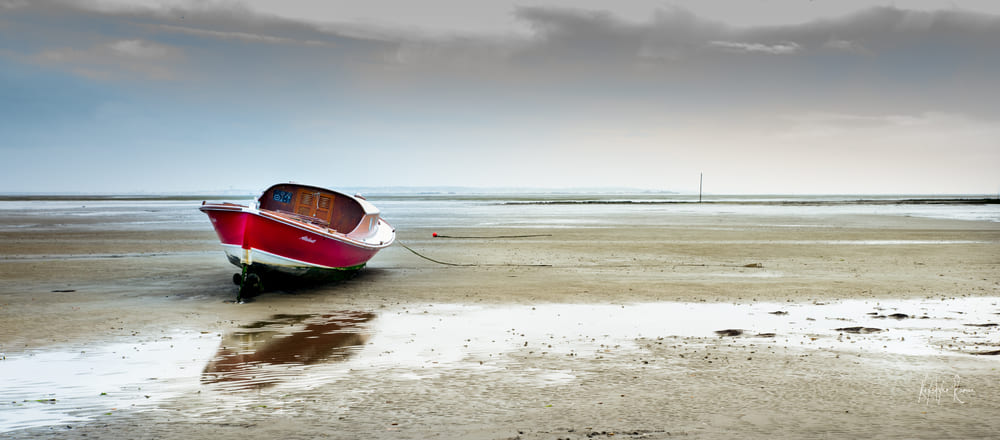 PHOTO PINASSE ROUGE CLAOUEY BASSIN D'ARCACHON KRYSTYNE RAMON