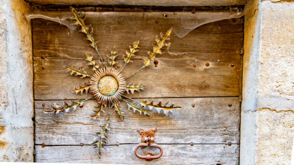 TOURNESOL SUR PORTE